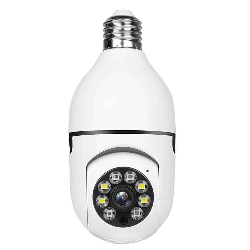 WiFi bezpečnostná kamera vnútorná detekcia bezdrôtového pohybu ľudského pohybu a alarm 360 stupňov panoramatických pohľadov Noc pre videnie