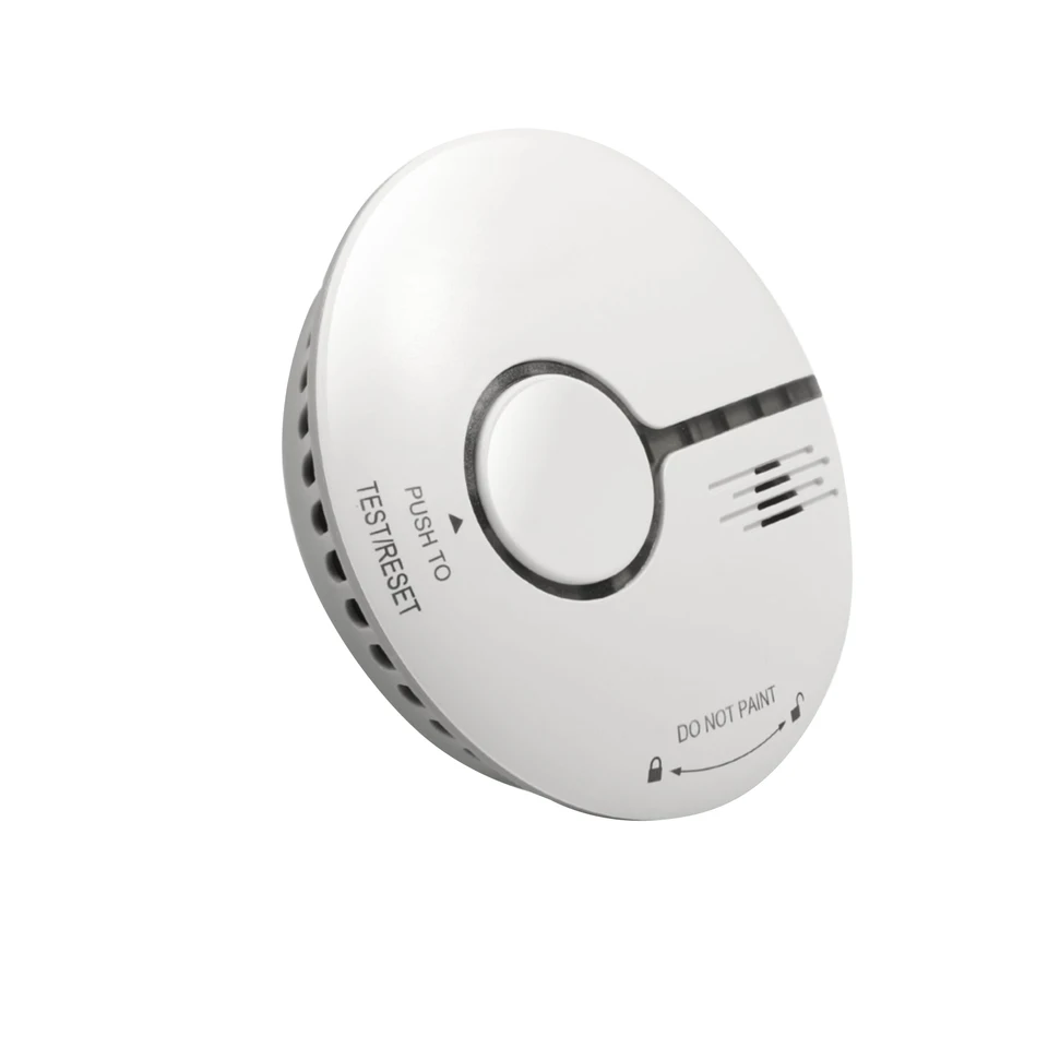 WiFi Dym Detector Smart Fire Fire Senzor bezdrôtového bezpečnostného systému Smart Life Tuya Control Smart Home for Home Kitchen