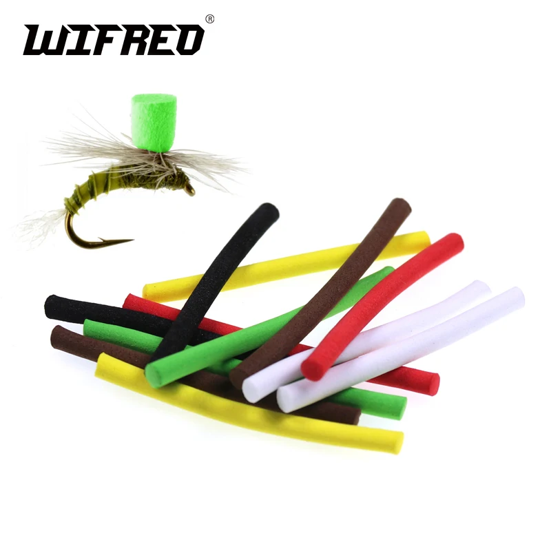 Wifreo 12ks 4 mm*5 cm padákovú penovú palicu Fly Fishing Zig Rig Penové palice Vlasov