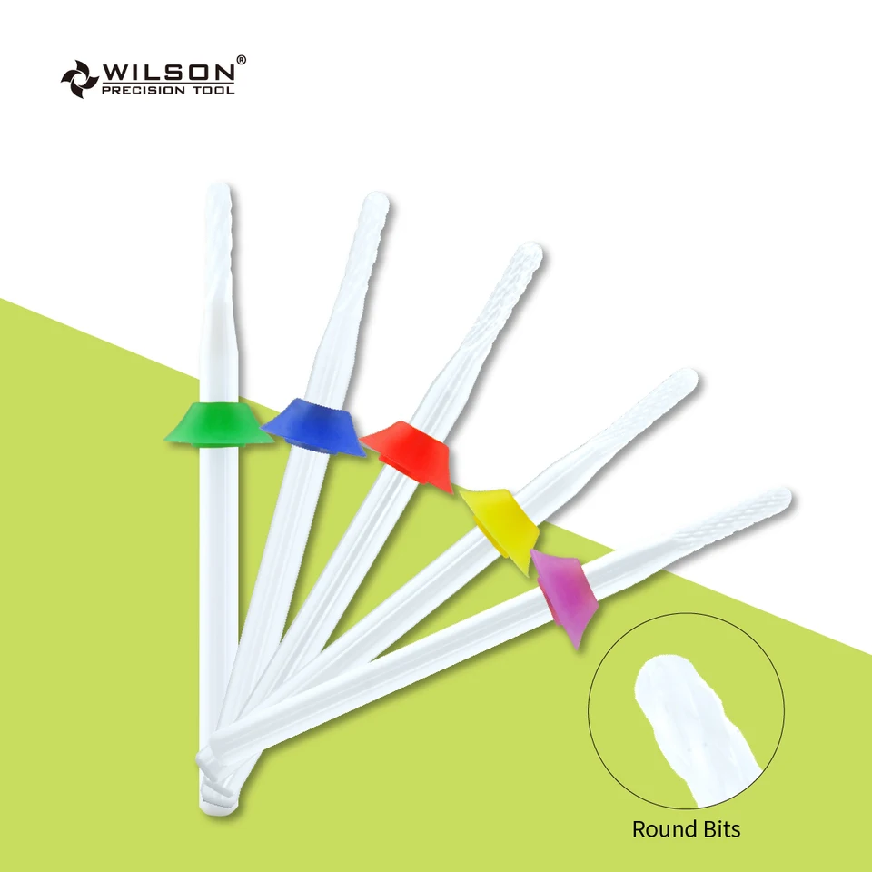 Wilson Round Bits Ceramic-Tools/Nails/Uñas Accesorios y Herramientas/Keit Accessories