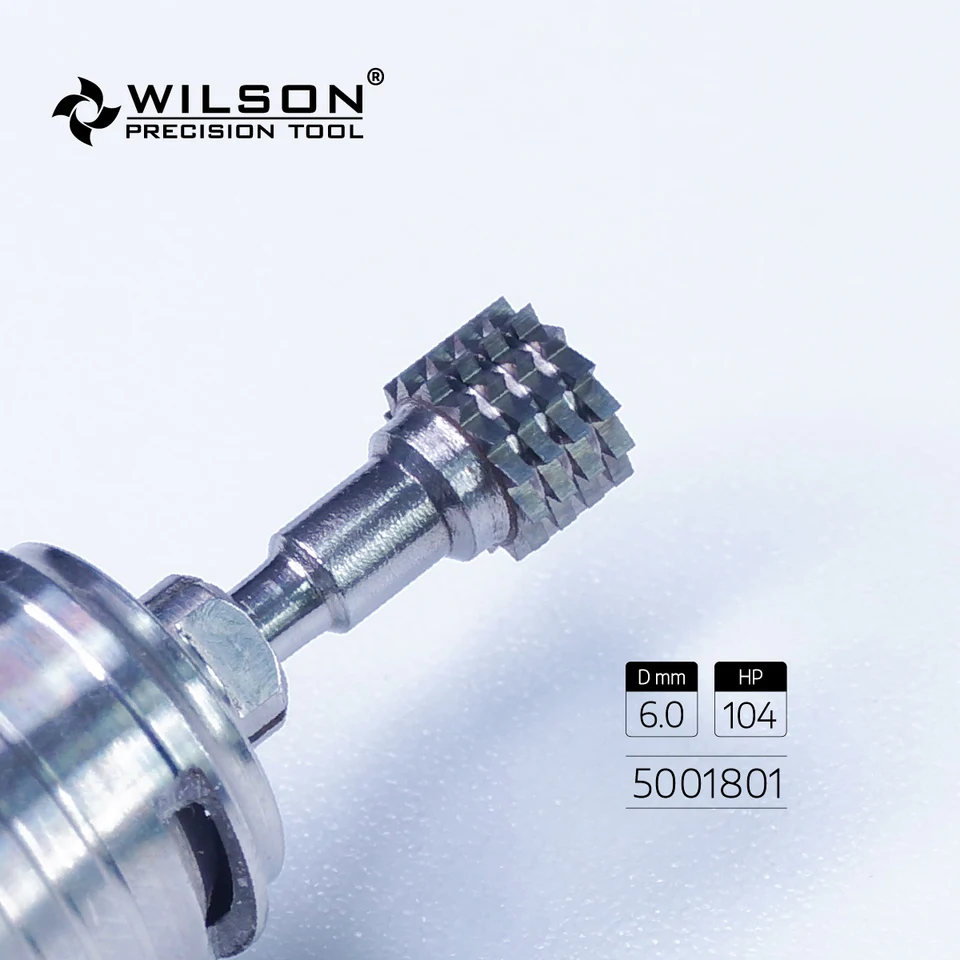 WilSondental 50001801 Tungsten Carbid Roughen Burs používaný na živicu