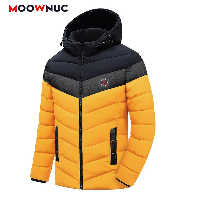 Windbreakker Bundy pre mužov Zimné pánske oblečenie Muž 2023 Coat Parkas odolné voči vetru udržiavať v teple vonku hrubé
