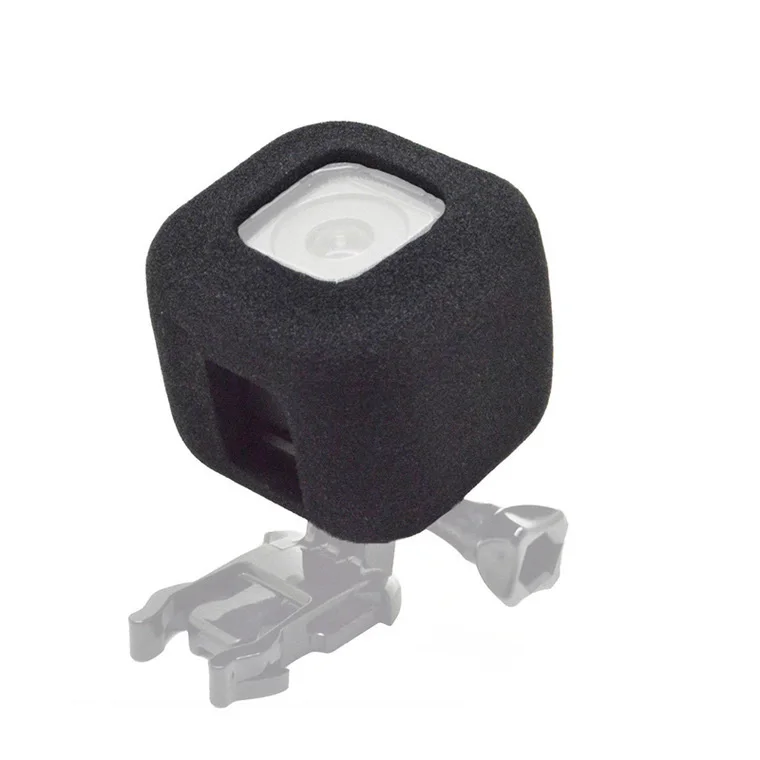 Windslayer Foam Foam Černé sklo čelného skla Sponge Penovodný kryt vetra vetra pre GOPRO 4 5 Príslušenstvo k relácii