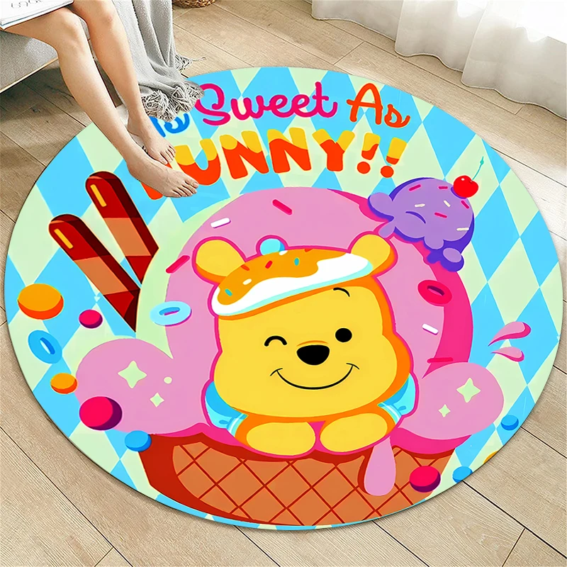 Winnie the Pooh tlačený koberec koberca pre deti obývacia izba koberce kemping piknikové rohože