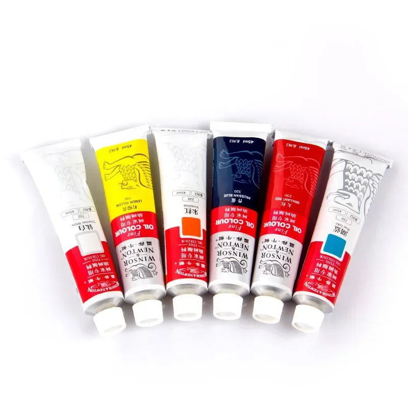 Winsor & Newton Watercolor Paint 45 ml trubice Art Supplies Aquarela Dobrá priehľadnosť vynikajúca tónovacia sila