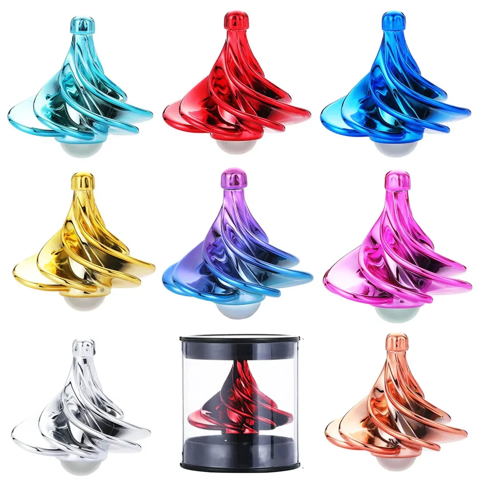 Winspin veterná energia točenie Top Tip Tip EDC Proti stres znižujúci hračky ruky Mini fidget Najlepšie rotujúce úzkosť pre deti