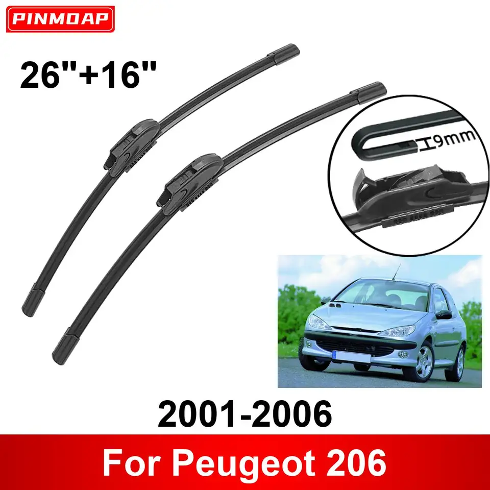 Wiper pre Peugeot 206 2001-2006 26 
