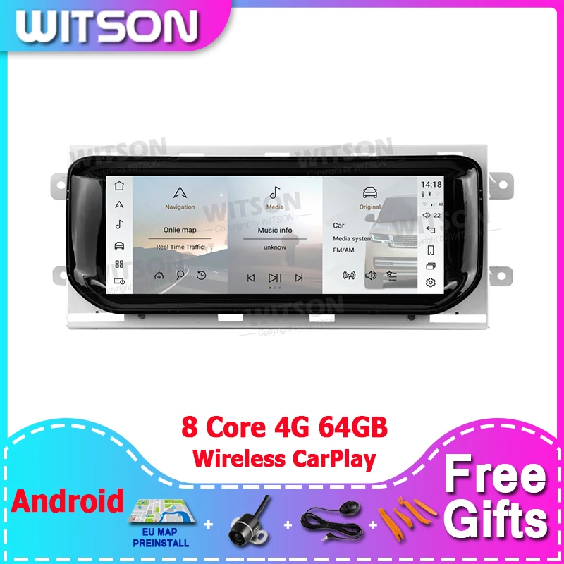 Witson 10.25 '' CAR Multimedia pre Range Rover Sport 2013 2014 2015 2016 2017 2018 2019 2019 2020 Rádio Auto Stereo GPS Player