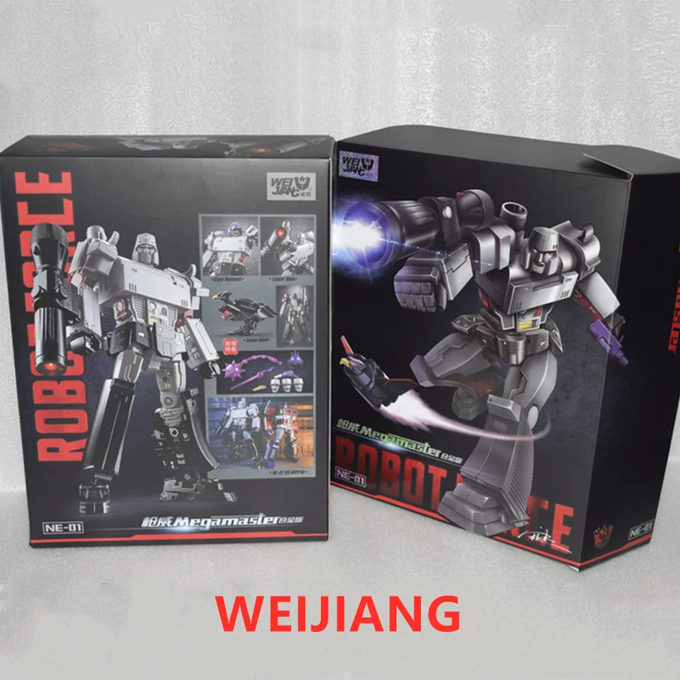 WJ Wei Jiang MPP36 NE-01 Nadmerná ver. Majstrovské dielo Ragnar Galvatron MG Tank Megatank Action Figure Robot