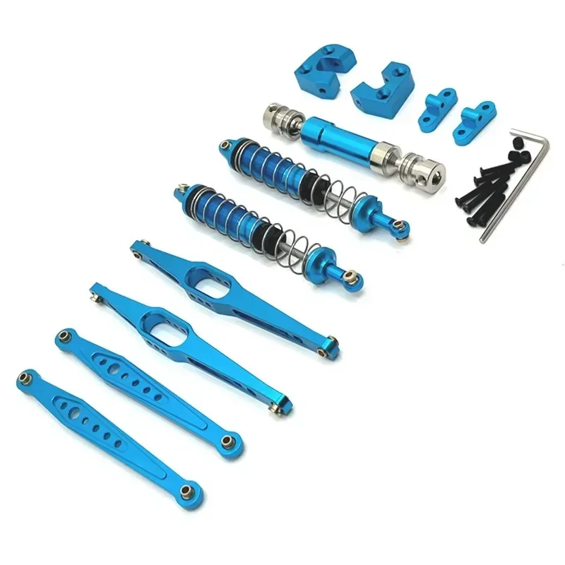 Wltoys 124006 12423 12427 12428 12429 RC Diaľkové ovládacie prvky Kovová aktualizácia Kovová aktualizácia