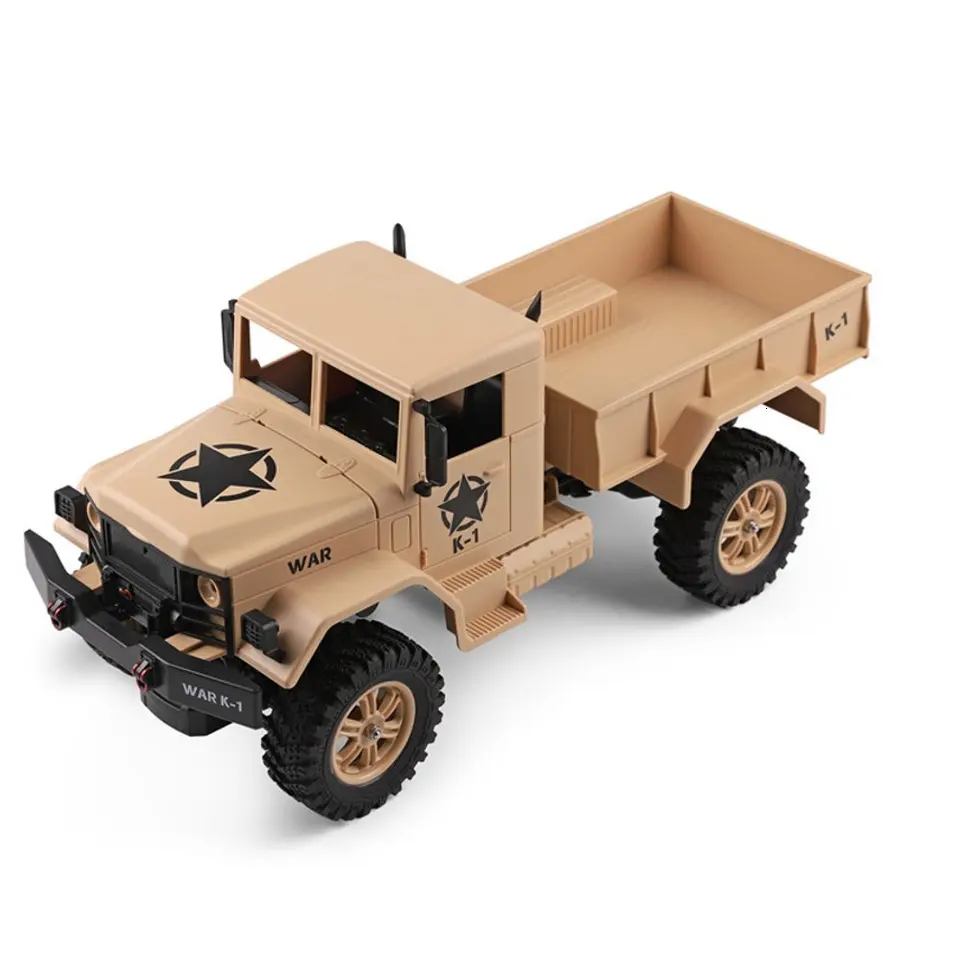 WLtoys 124301 RC CAR 1:12 Stupnica Elektrická 4WD LAD TRAFT TRAVY Vojenský nákladný automobil