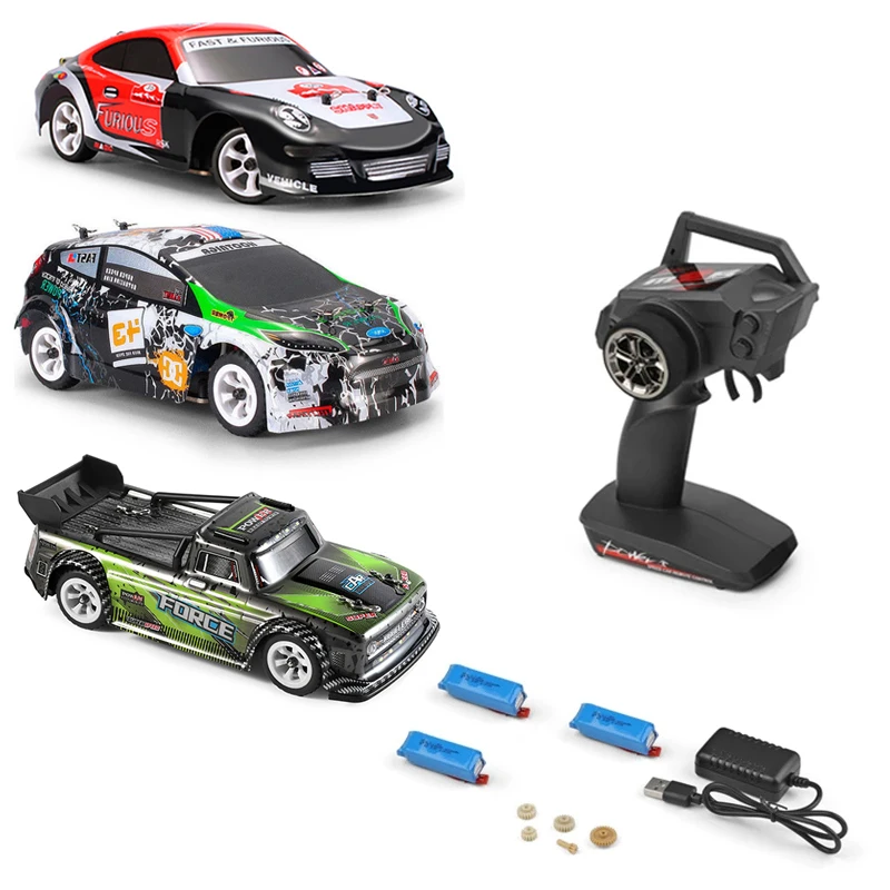 Wltoys 284131 K989 K969 4WD 30 km/h vysokorýchlostné pretekárske komáre RC CAR 1/28 2,4 GHz Off-Road RTR RC RALL DRIFT CAR CAR