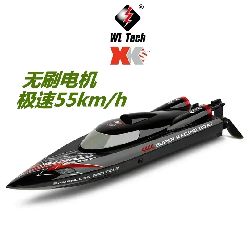WLtoys WL916 RTR 2,4G Brushless RC Loď rýchla 60 km/ h Vysokorýchlostné vozidlá W/ LED ľahké vodné chladiace modely hračiek