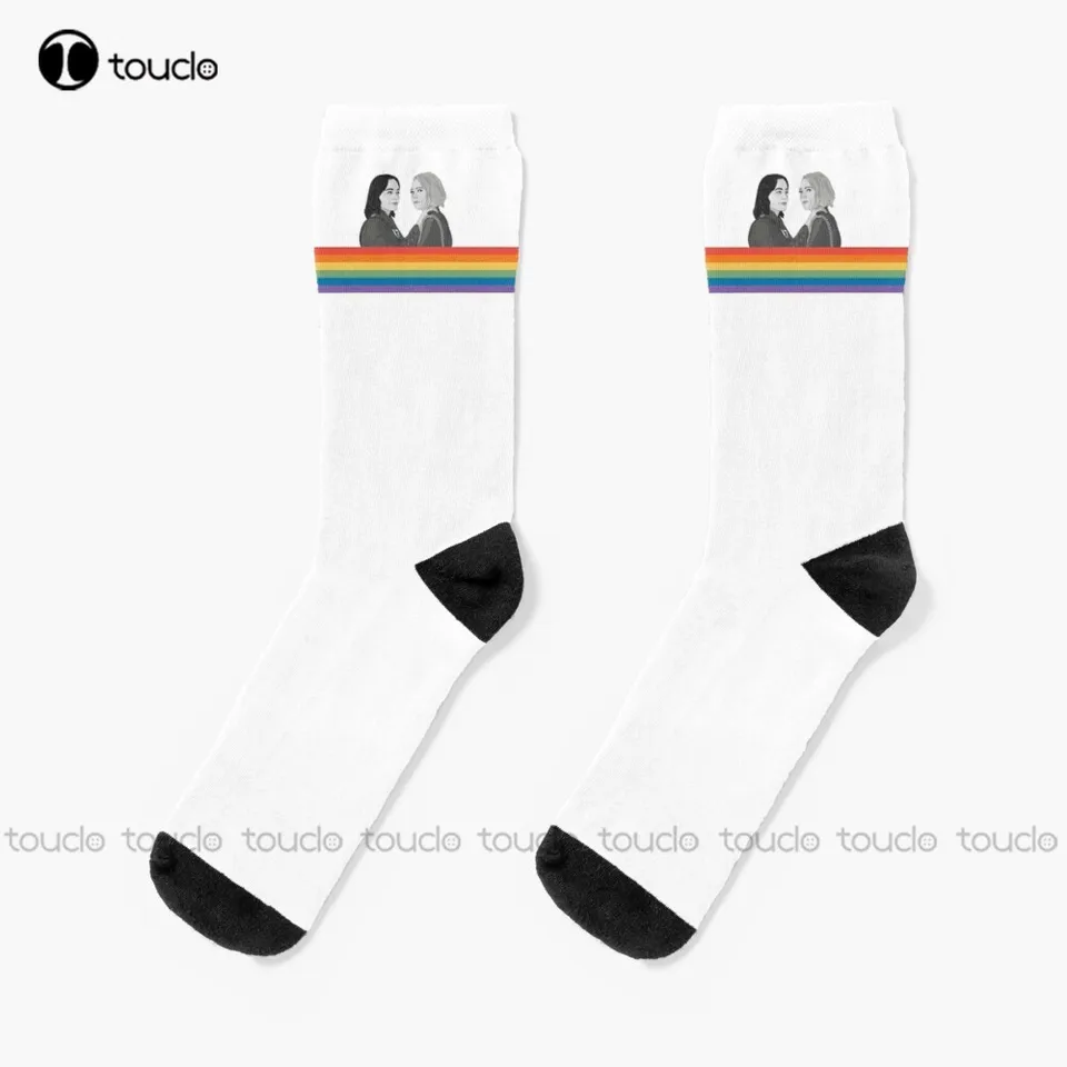 WLW - Raylla (Raelle + Scylla) - vlasť: Fort Salem ponožky Vysoko kvalitné roztomilé elegantné elegantné krásne Kawaii Cartoon Sweet Cotton Sock