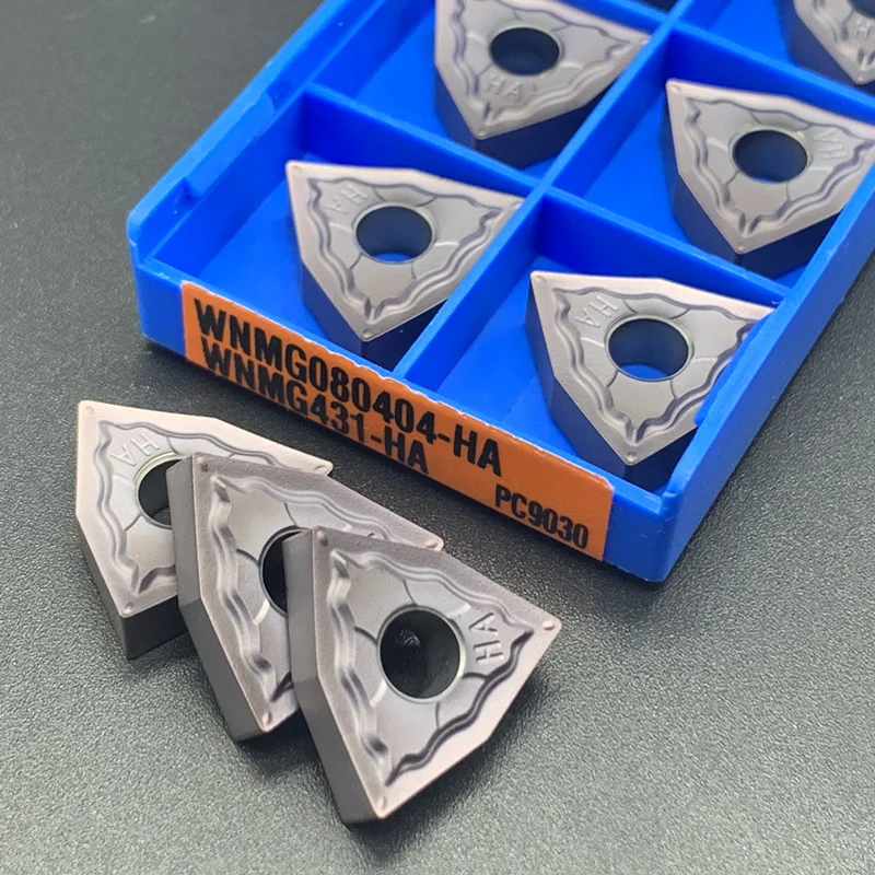 WNMG080408 WNMG080404 HA PC9030 KARBIDE BLADE 100% Originálna vysoko kvalitná nerezová oceľ Externá sústruženie WNMG WNMG