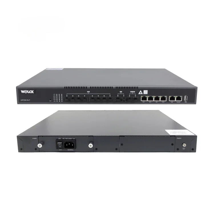 WOLCK FTTH V-SOL 8 Puertos 8 Pon 8 Portas 8 Ports VSOL GPON OLT