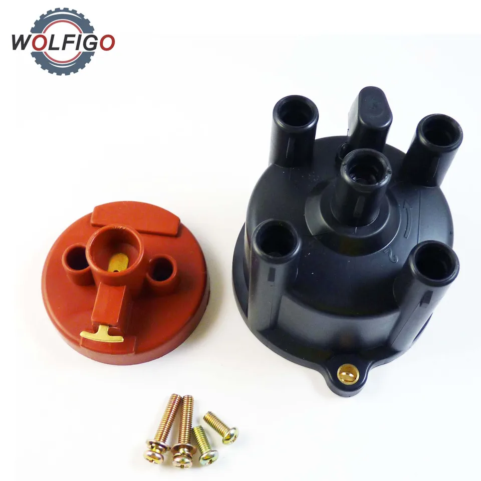 Wolfigo Nové vyhovuje pre Toyota Rav4 Camry Celica MR2 Základná súprava Rotor Cap Sit 19102-74040 19101-74110