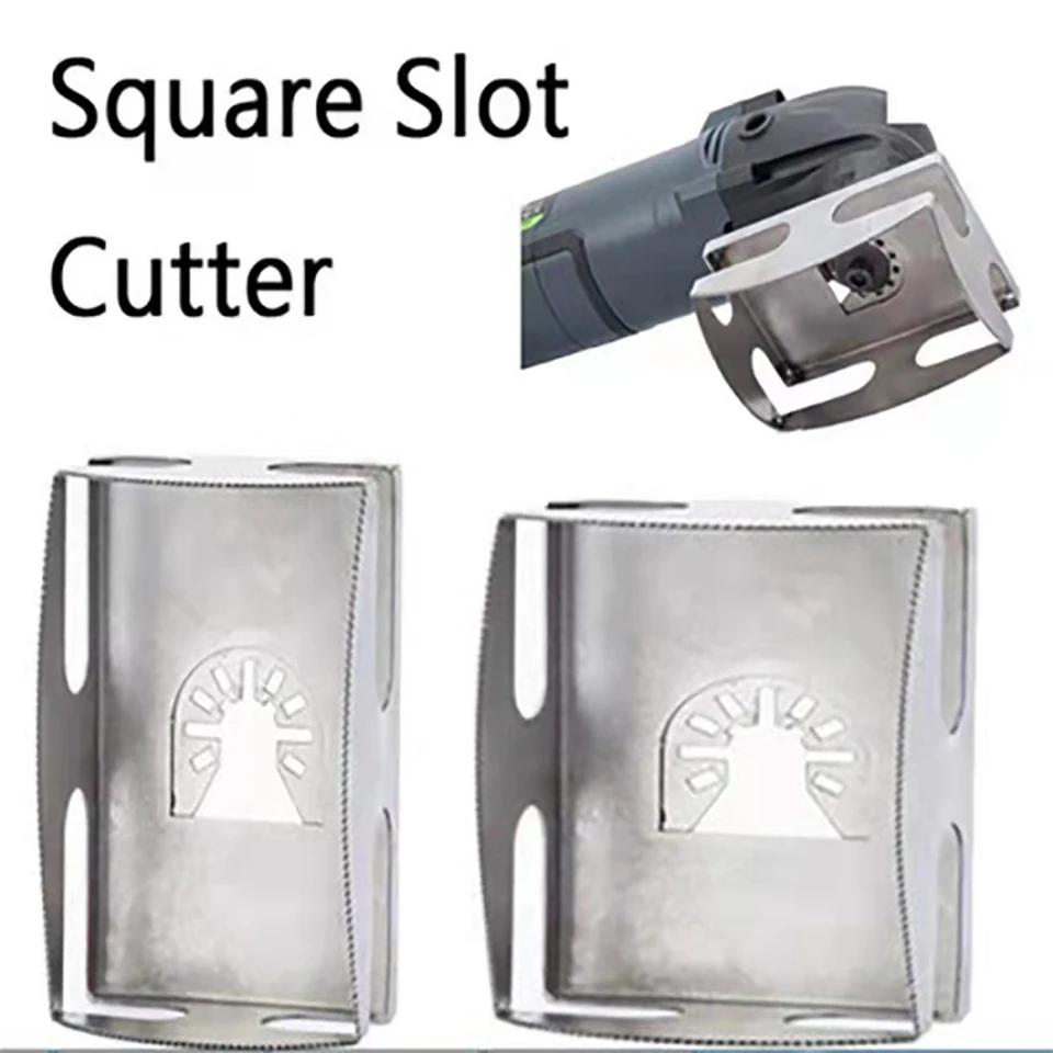 Woodworking Square Recllough Dieca píla píla otvárač pílky pre čepeľ pre stenu štvorcový štrbinový rezač elektrická nástenná škatuľka Nástroj
