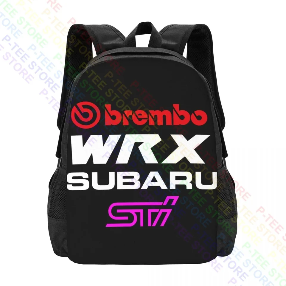 WRC World Rally Team P-1991Backpack veľká kapacita roztomilá gymnasta taška
