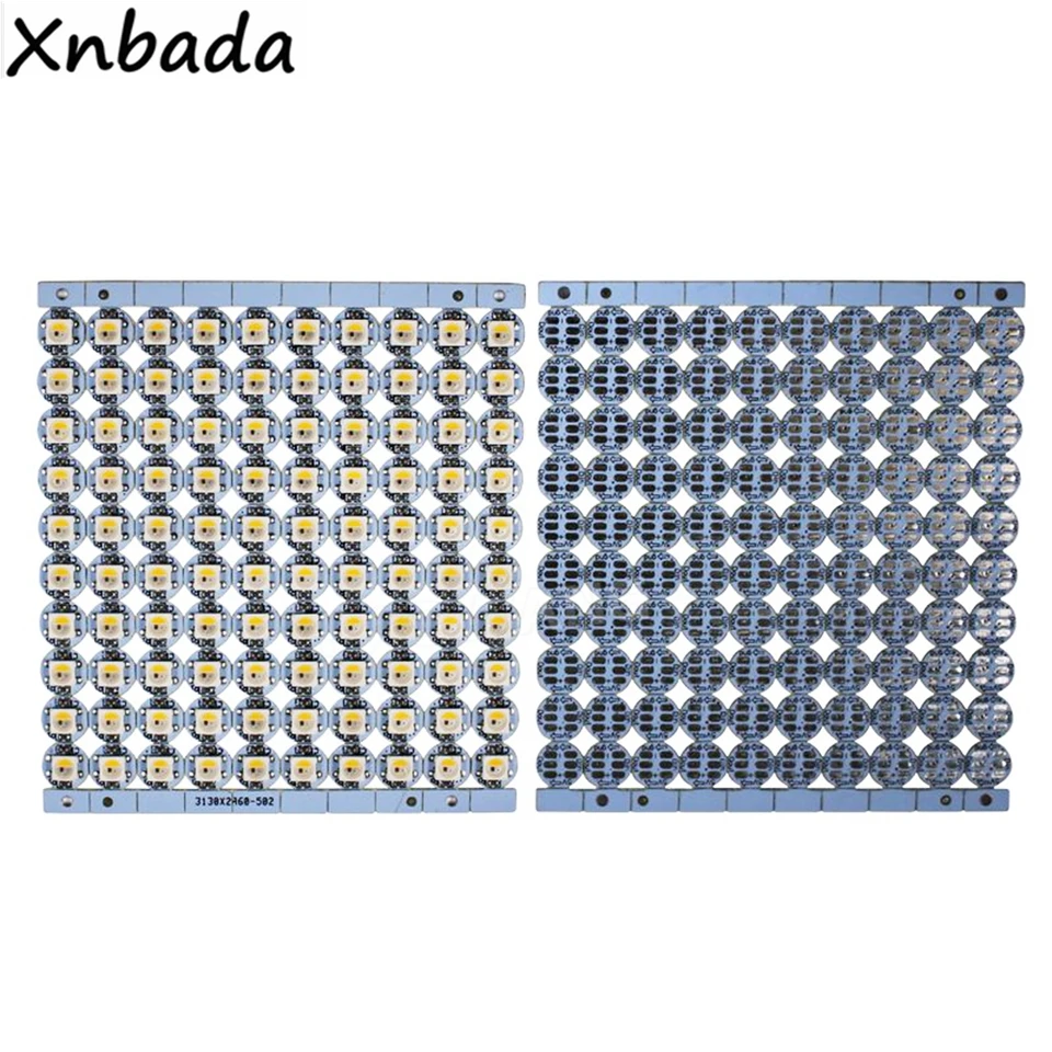 WS2811 WS2812B SK6812 LED čip a Heatsink PCB doska 5050 RGBW SMD Light IC WS2812 ČIP Individuálne adresovateľné digitálne DC5V DC5V