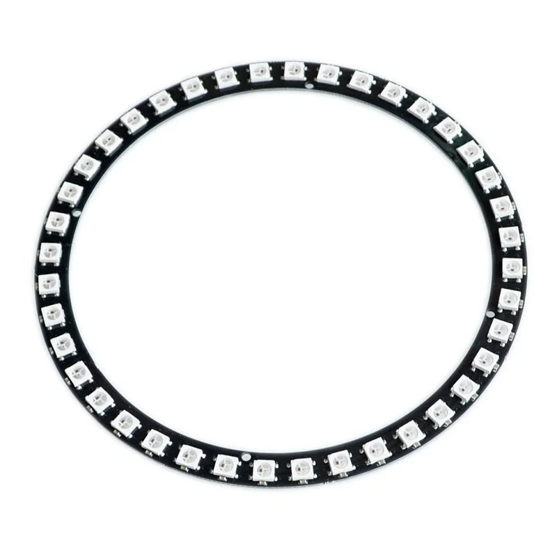 WS2812B Modul Strip 40 BITS 40 x WS2812 5050 RGB LED RING LAMP LIMP SVETLO S integrovanými ovládačmi WS2812 RGB 40
