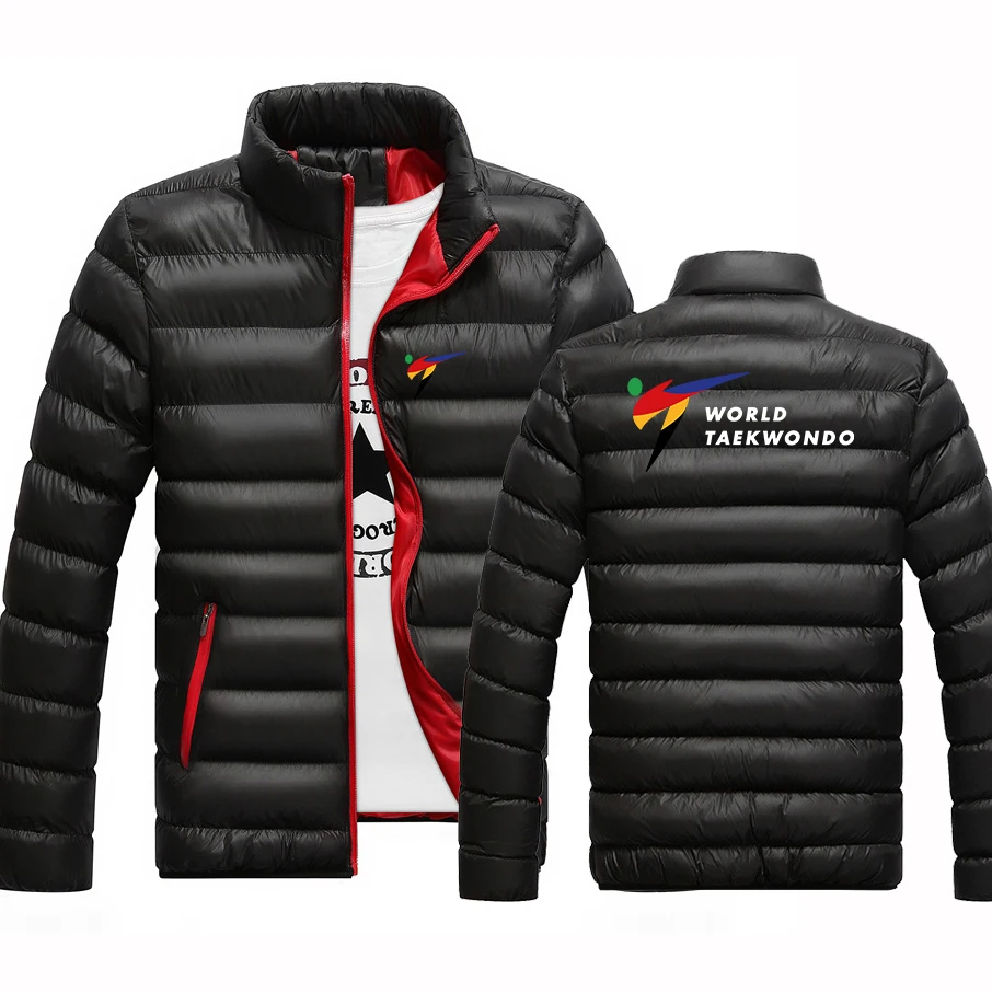 WTF World Taekwondo Federácia 2022 Nová zimná kvalita zimnej kvality Parka Warka Outwear Slim Coats