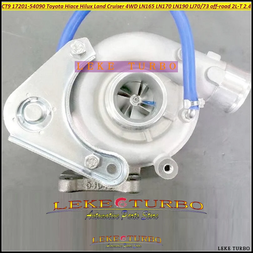 WW Turbo CT9 17201-54090 17201 54090 pre Toyota Hiace Hilux Land Cruiser LJ70 LJ73 LN165 LN170 LN190 4WD SUV Pick-up 2L-T 2LT