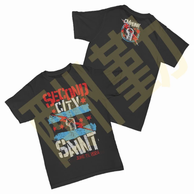 WWE Wrestling Best In The World Wrestler CM Punk Punk Punk Tričko Pure Cotton Loose krátke rukávy špičková vysokokvalitná luxusná značka