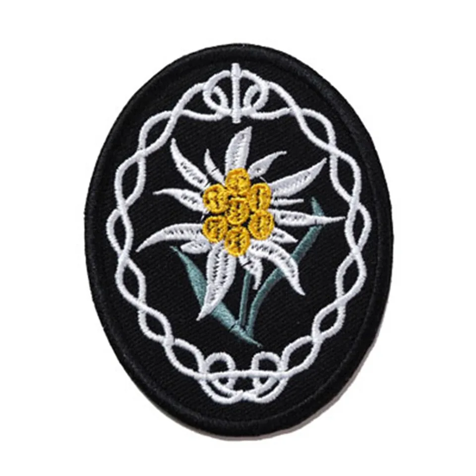 WWII WW2 German Wh Heer Mountain Troops Edelweiss rukávy insignia paže
