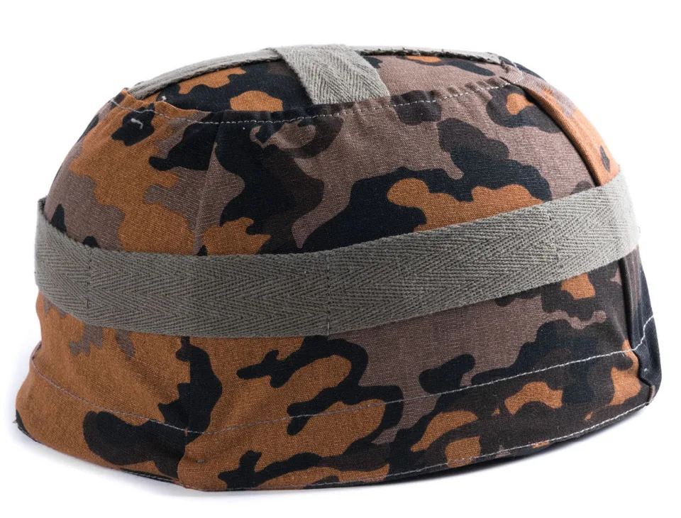 WWII WW2 Nemecká armáda Fallschirmjager Paratrooper M38 Kryt prilby na jar