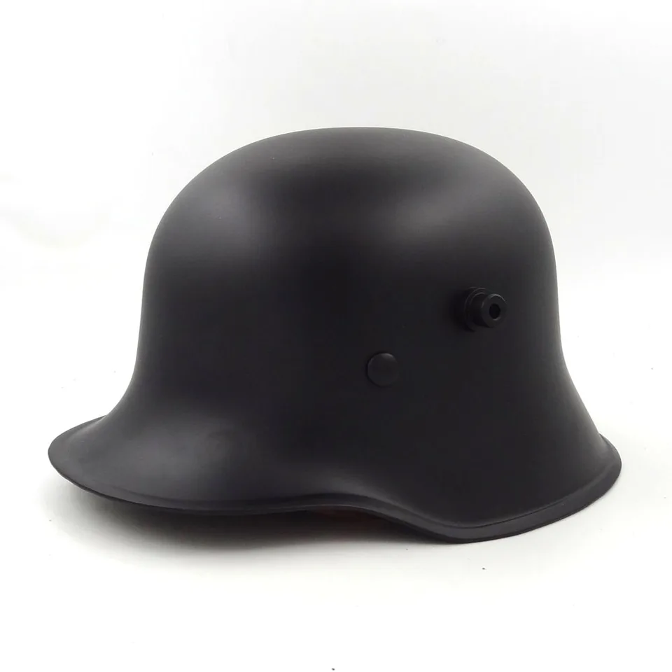 WWII WWI nemecká elita M18 M16 M1916 oceľová prilba čierna