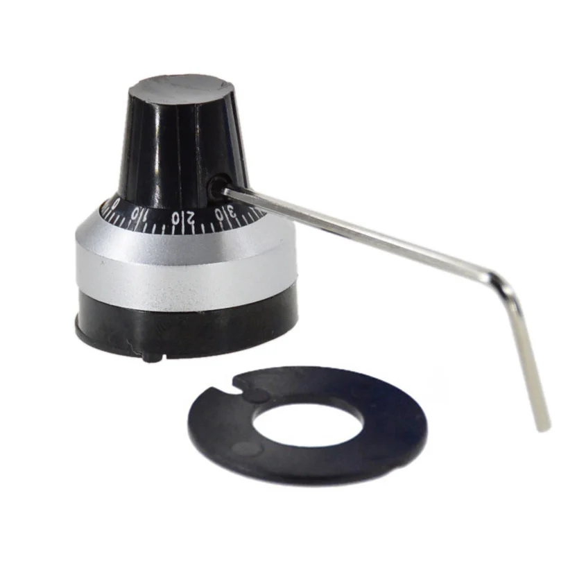 WXD3-13 3590S 6,35 mm Potentiometer presný číselník uzamykateľný klobúk