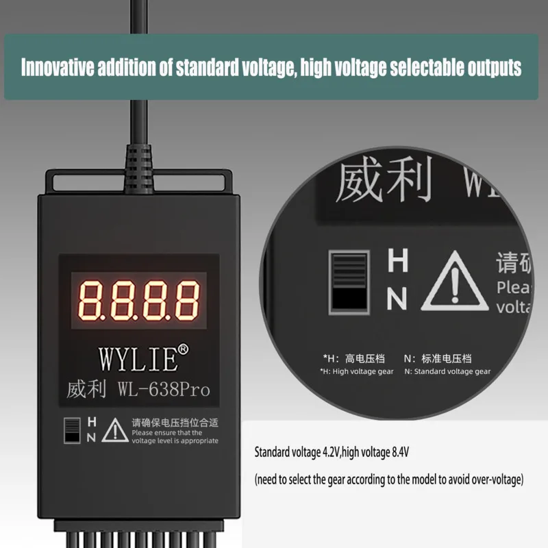 Wylie WL-638Pro pre telefón16 Pro Max Napájanie kábla pre IP6-15/16pm Mobilný telefón Oprava Power Boot Flex Oprava