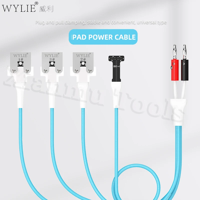 Wylie WL-648 pre IPad Power Darction Test Data Data Line BATTER BATTER BOOT LINE pre iPad MINI/AIR pre iPad Pro 10.5/12.9 OPRAVA