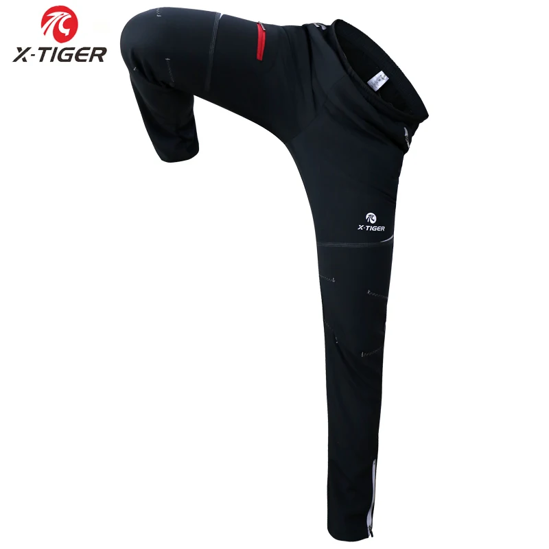 X-Tiger odolné voči jesene zimné športové nohavice na bicykli Cyklistické nohavice Ciclismo Bicicleta Outdoor Wearch Riding Black