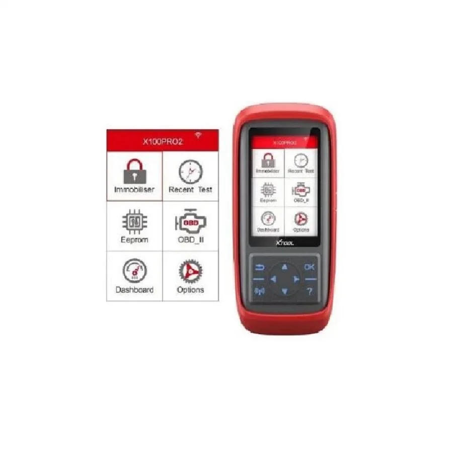 X100 PRO OBD2 Čítačka kódu XTOOL X100 PRO2 Automatické tlačidlo Automatické kľúče programátor/Kalibrácia nastavenie/nastavenie najazdených kilometrov
