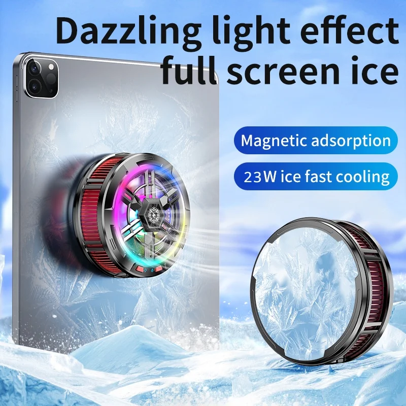 X100 Tablet Cooler Semiconductor Rapid Cooling 23W Mobile Cooler Mobile Radiator Peltier Cooler