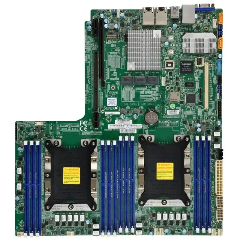 X11DDW-L pre základné dosky SuperMicro 2th Generation LGA-3647 PIN C621 DDR4-2933MHz Procesoor Testované dobre prepravu