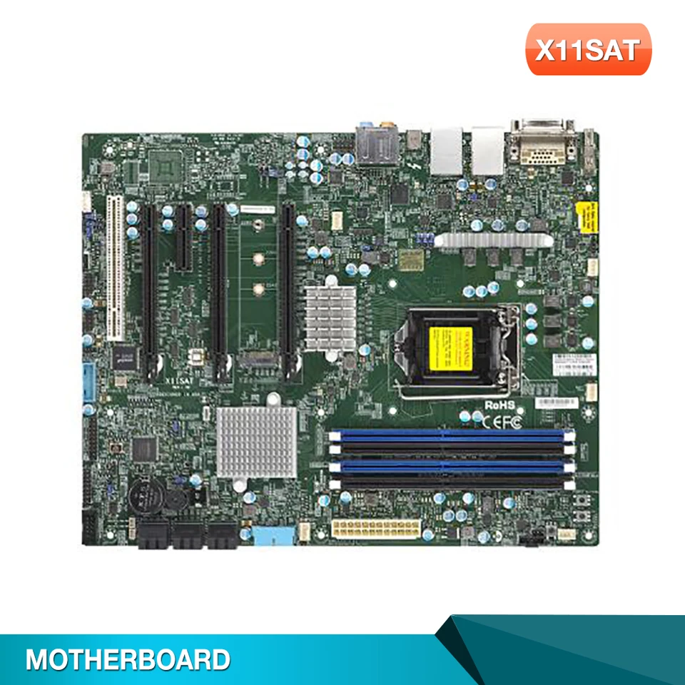 X11SAT pre SuperMicro Singe Socket H4 (LGA1151) DDR4 Series E3-1200 V5/V6 6th/7. Gen. Core I7/I5/I3 Series
