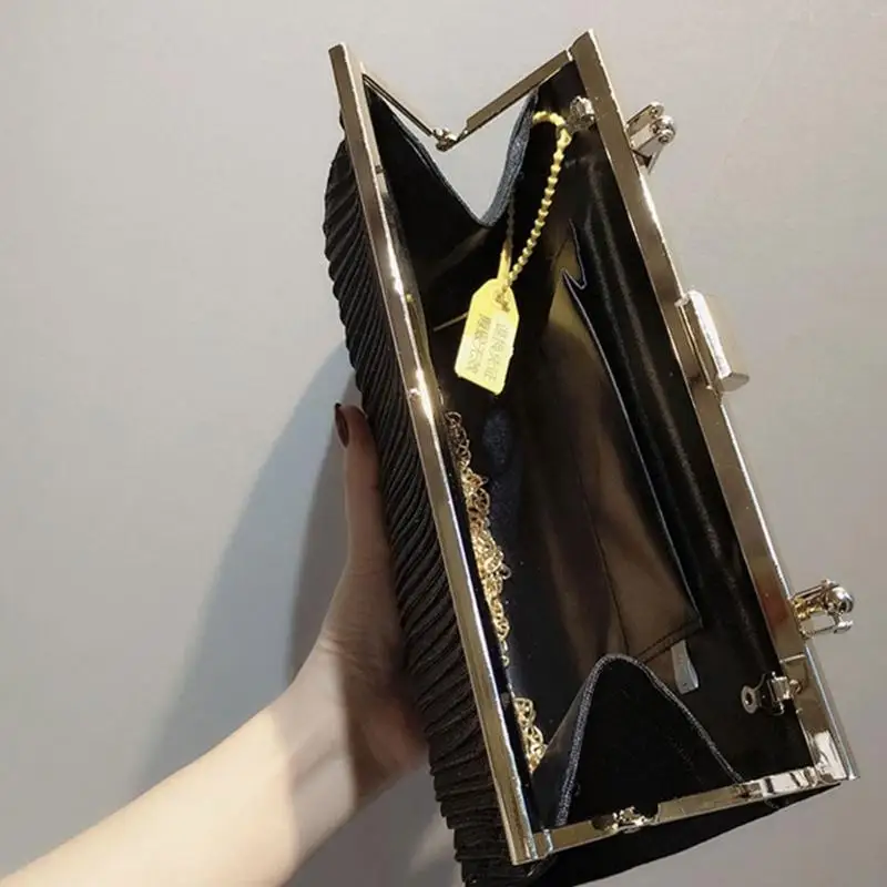 X5XA Dámska večerná taška Retro trblietky Flitrové sáčky s kabelkou s kabelkou Crossbody Bag Banket