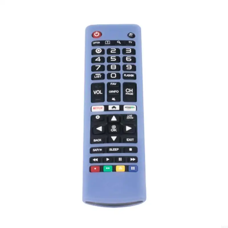 X6HA diaľkové ovládanie pre puzdro pre LG AKB74915305 AKB75095307 AKB75375604 DISTOBICKÉ OVLÁDANIE OCHRANA SILIKONOVÝ KRYT SOCKP