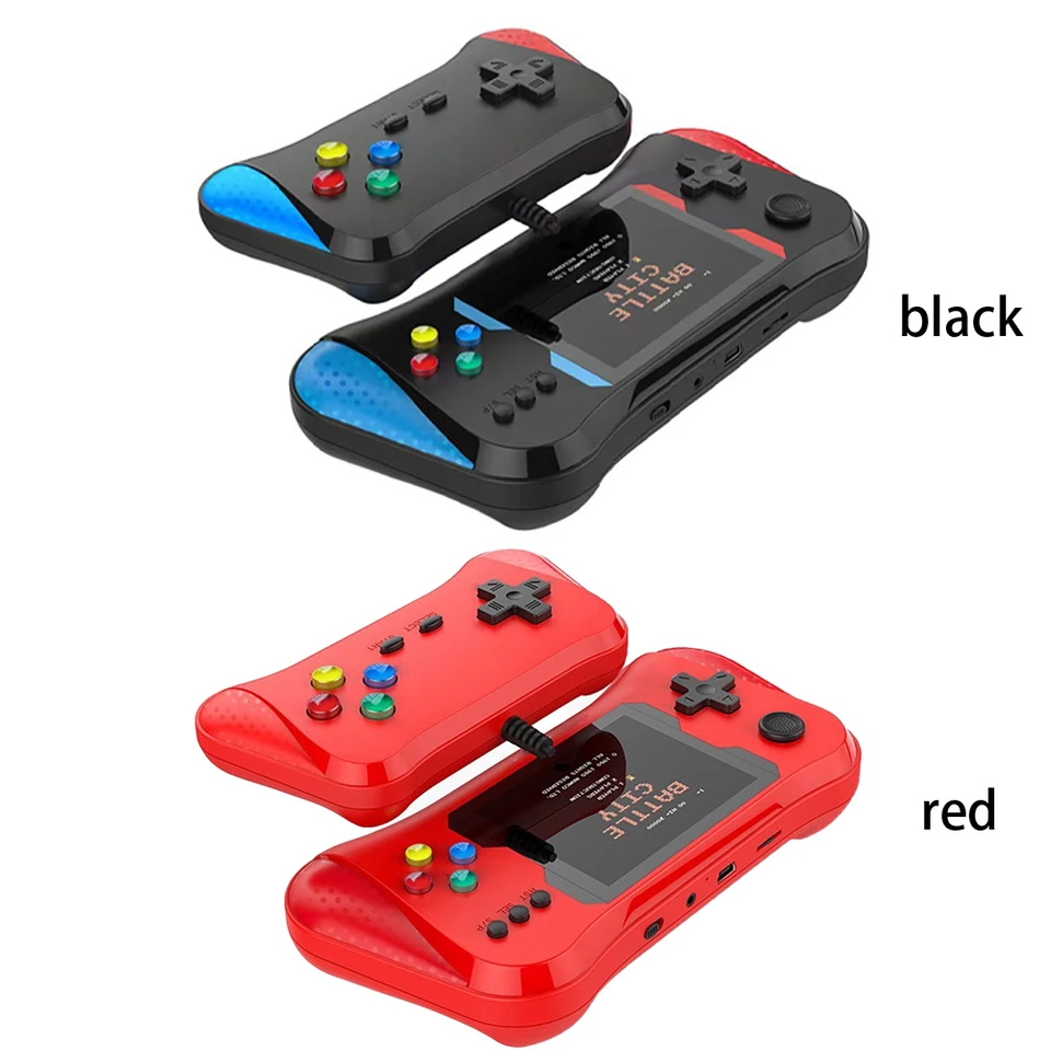 X7M Retro Video Game Console Vstavané 500 hier vreckovej hernej konzole HD/AV Output Mini Game Console pre darček k narodeninám