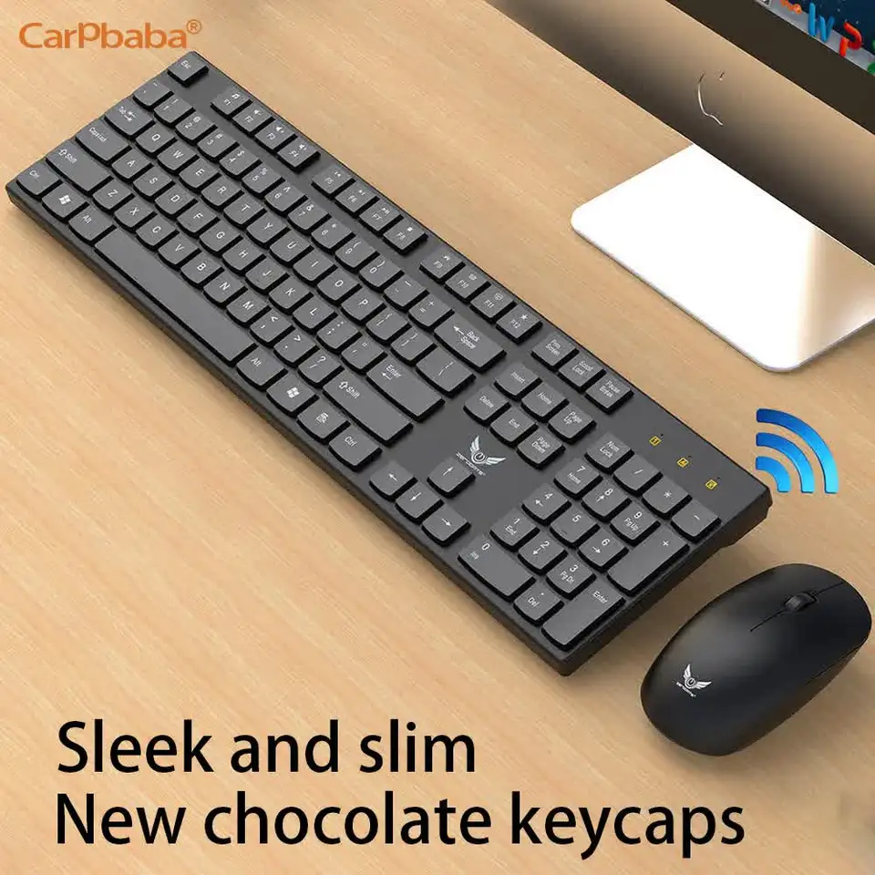X900 bezdrôtová klávesnica a myš Set pre notebooky pre business Office Thin and Light USB 2.4G káblová súprava na klávesnicu myši