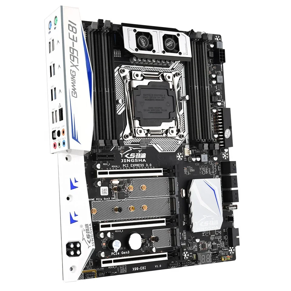 X99 E8i Kit pre základnú dosku LGA2011-3 Socket s ECC Reg Memory 32G DDR4 a E5 2666V3 CPU