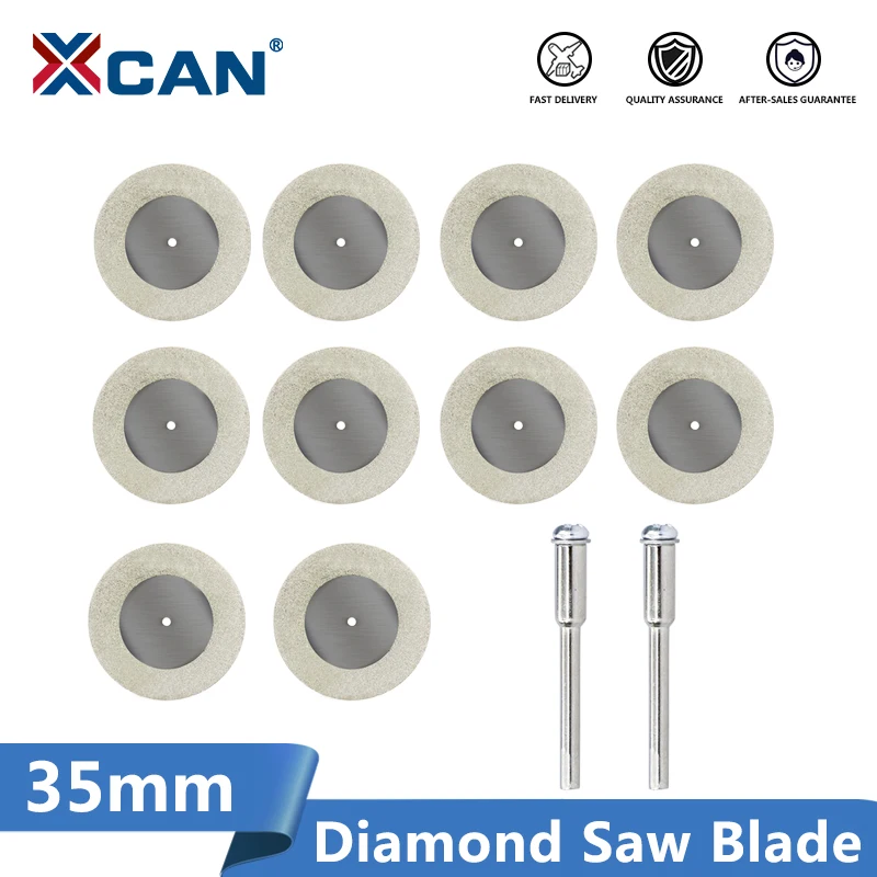 Xcan Diamond Saw Blade 35 mm s 3 mm tŕňom pre dremel rotačné náradie