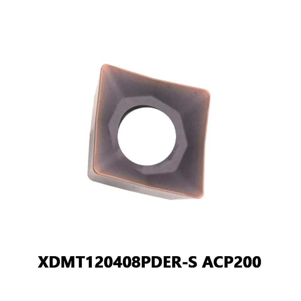 XDMT 120408 Pôvodné xDMT1204 PLATY XDMT 120408 PDER S XDMT120408PDER-S ACP200 KARBIDOVÉ VLOŽKY