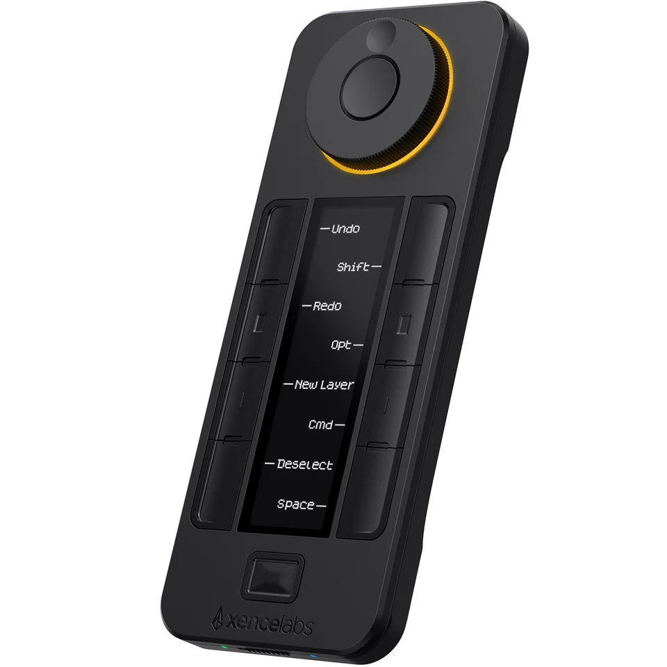 XenceLabs Wireless Quick Keys pre pera pero Pen Zobrazuje 40 prispôsobiteľných klávesov skratiek diaľkové ovládanie pre MacOS Windows Linux