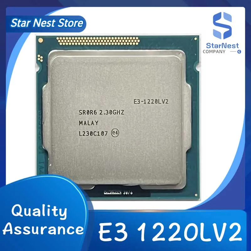 Xeon E3 1220L V2 2,3 GHz 2 Core LGA 1155 Proces