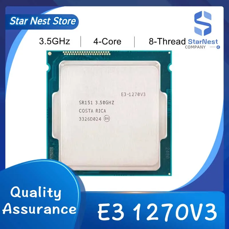 Xeon E3 1270 V3 1270V3 3,5 GHz LGA 1150 procesor CPU