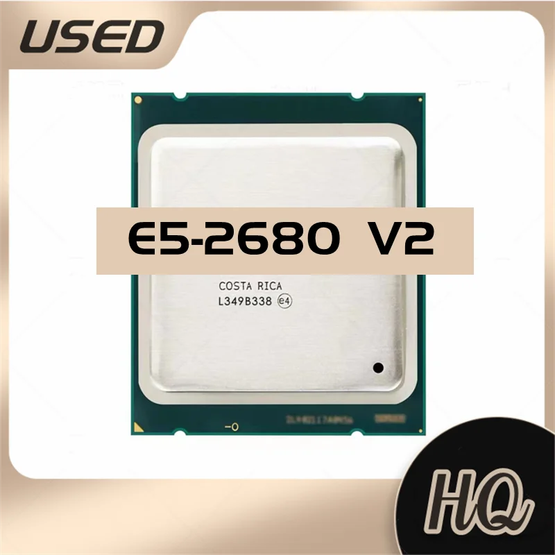 Xeon E5 2680 V2 22NM 10CORES 20Threads 2,8 GHz 25 MB 115W LGA2011 E5 2680V2